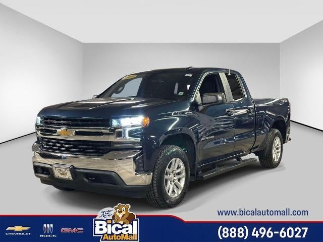 2019 Chevrolet Silverado 1500 LT in Northsky Blue Metallic — front three-quarter view