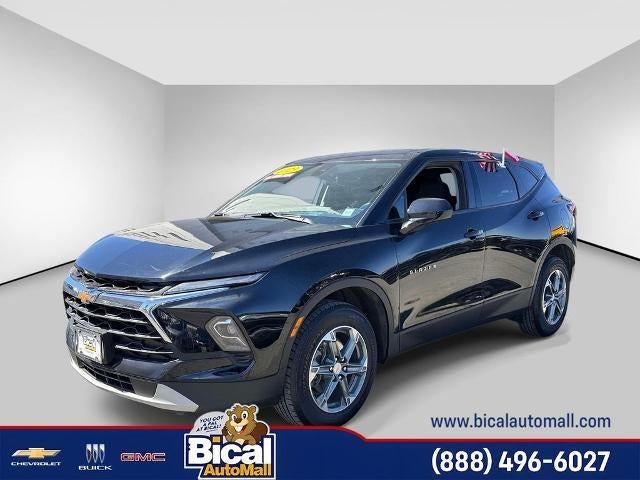 2023 Chevrolet Blazer 2LT in Black — front three-quarter view