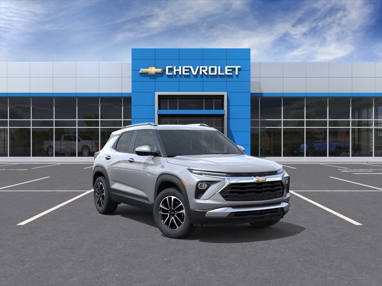 2026 Chevrolet Trailblazer LT in Sterling Gray Metallic — front three-quarter view